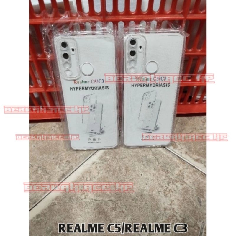 CASE REALME C5 REALME C3 SOFTCASE SILIKON CASING BENING TRANSPARAN TRANSFARAN