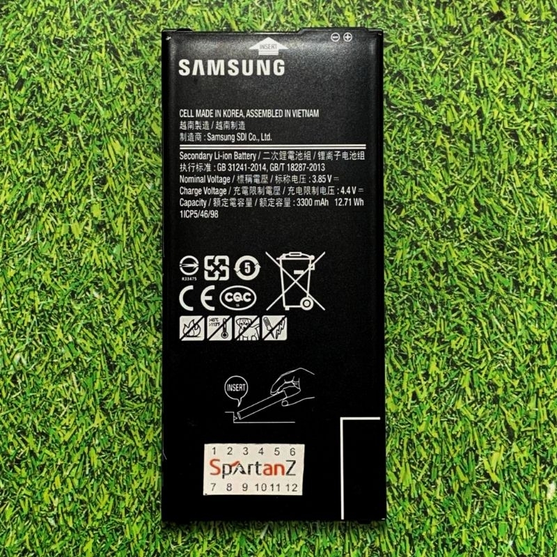 Baterai Batre Battery Samsung J7 Prime / A7 2016 / J4 Plus / J6 Plus / G610F Copotan Cabutan