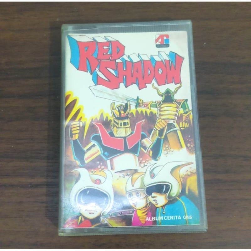 Kaset Pita Cerita Robot Red Shadow Langka