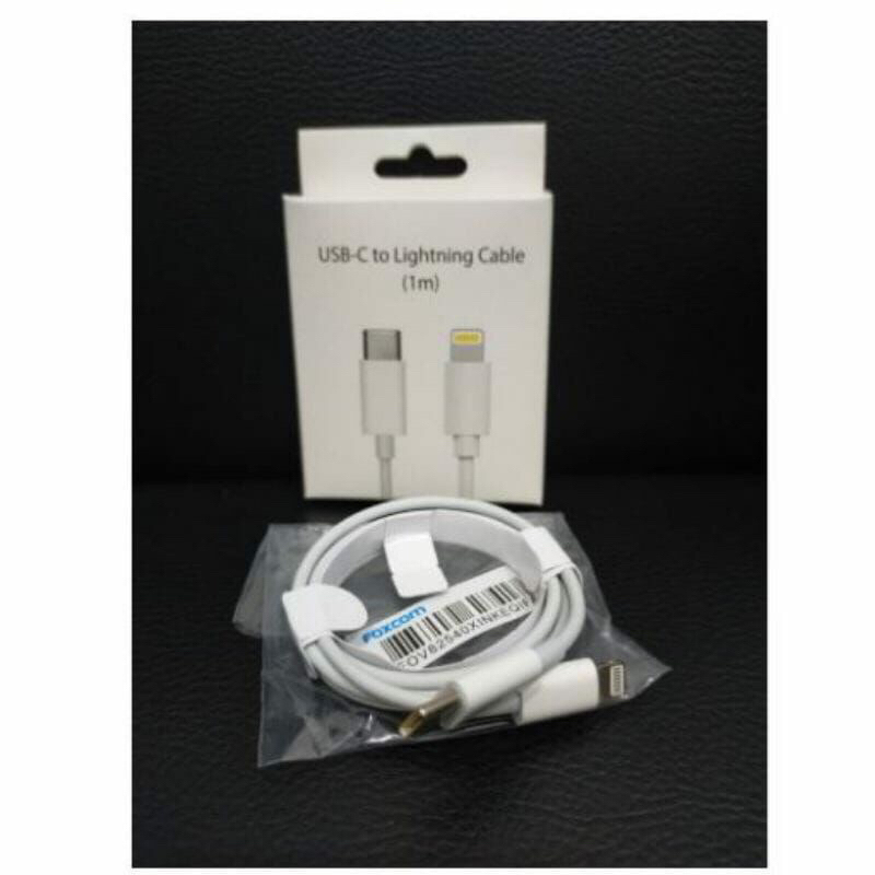 Kabel Data iPhone 5/6/7/8 X Xr Xs Max Original 100% USB to Apel Lightning +Packing Suport for IOS - 