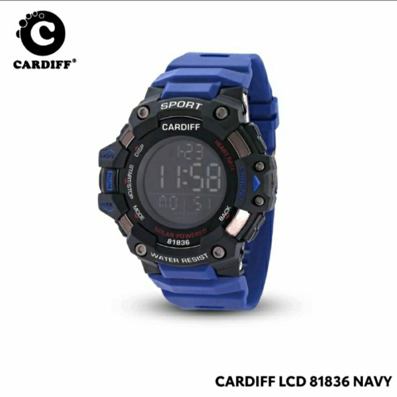 Jam Tangan Digital Pria Cardiff