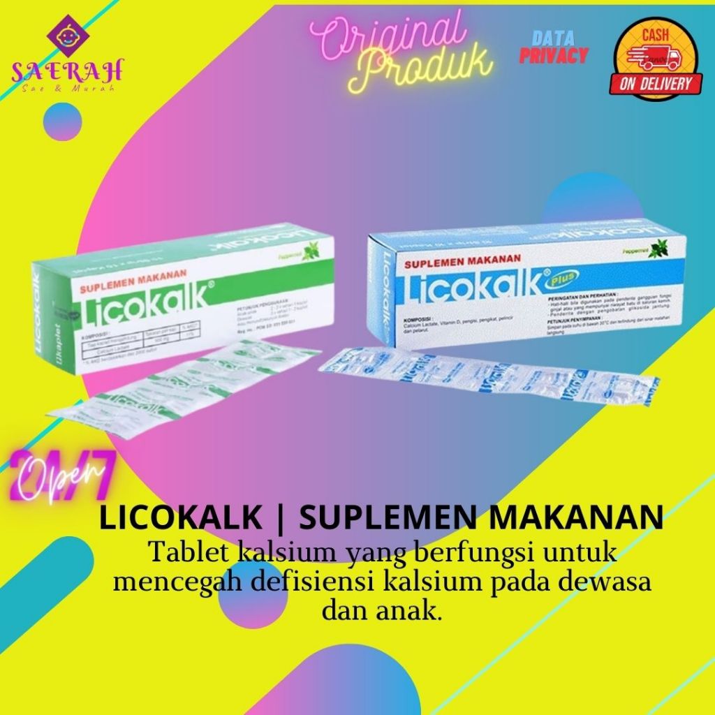 Licokalk Plus / licokalk Strip 10 Tablet