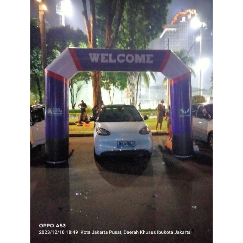Jual Promo Custom Balon Gate 4 x 3 m welcome Champion acara bola event dll
