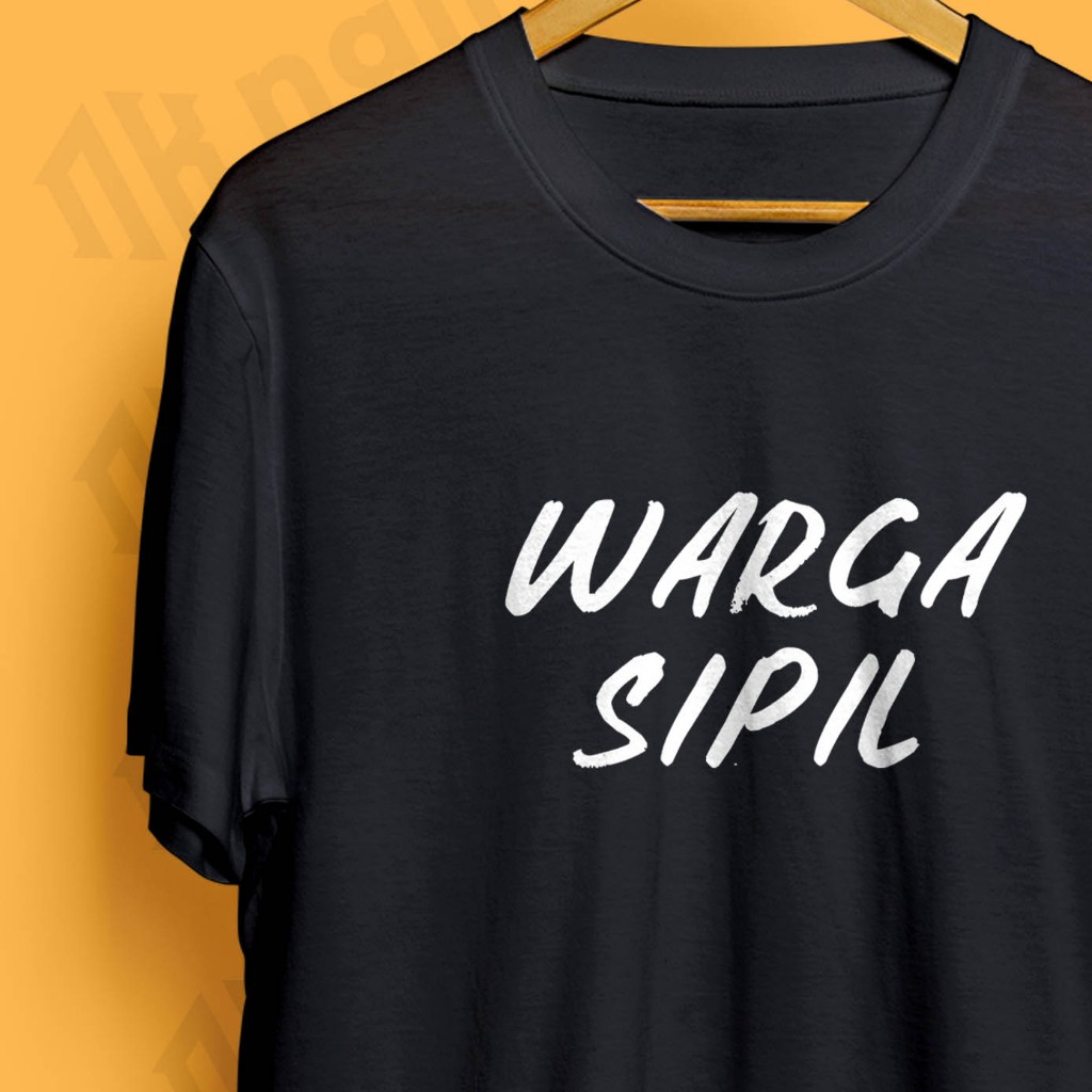 Kaos Warga Sipil Kaos Demokrasi Kaos Rakyat Baju Distro Pria Wanita