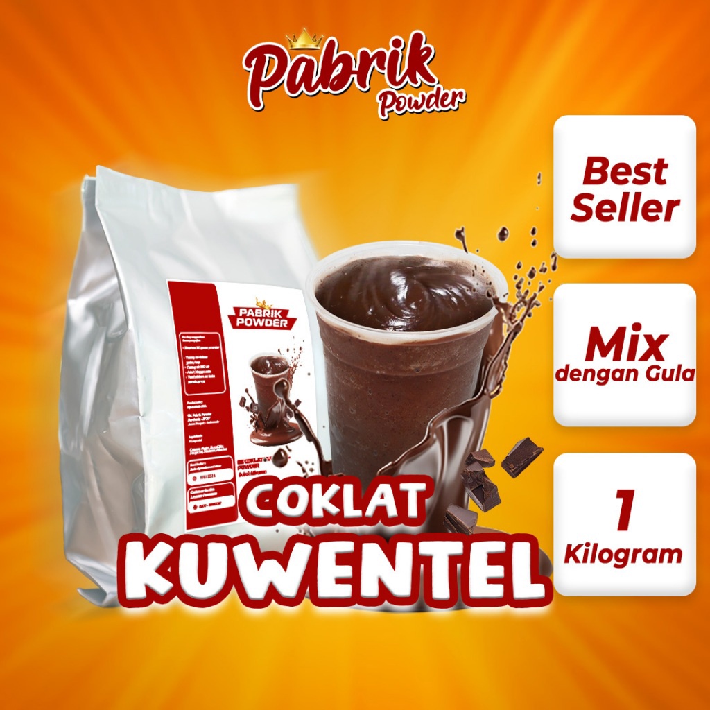 

✨STAR✨ Powder Minuman Es Coklat Kuwentel , 1 kilogram !!!
