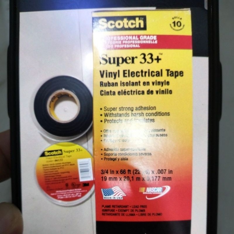 ISOLASI 3M SCOTCH SUPER 33+
