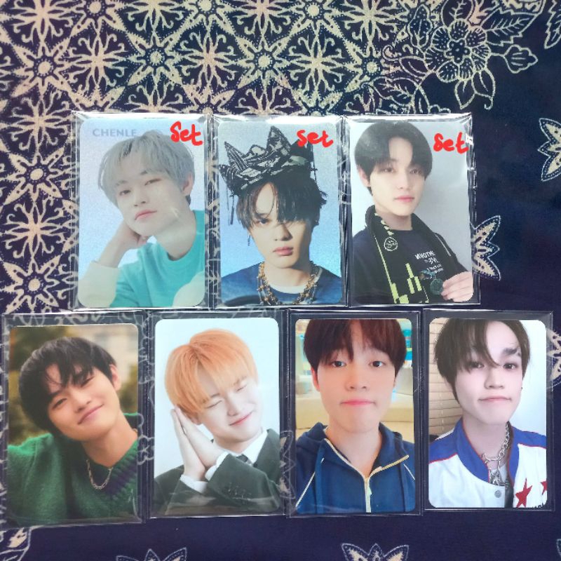 Photocard pc chenle bread yzy everline ktown4u sg23 hottracks emblem smcu hologram beatbox laundry s