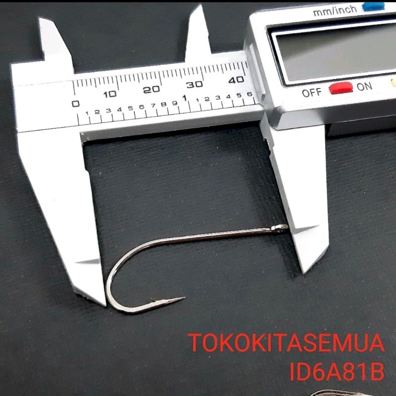 Mata Kail Pancing Baja Stainless ukuran 2/0 isi 100 kail