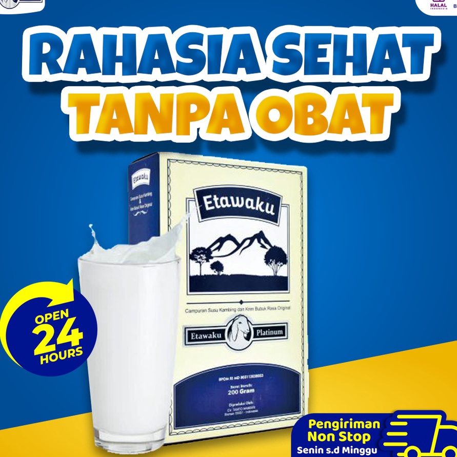 

Kode OL479 Etawaku - Susu Kambing Etawa Murni & Krimer Bubuk