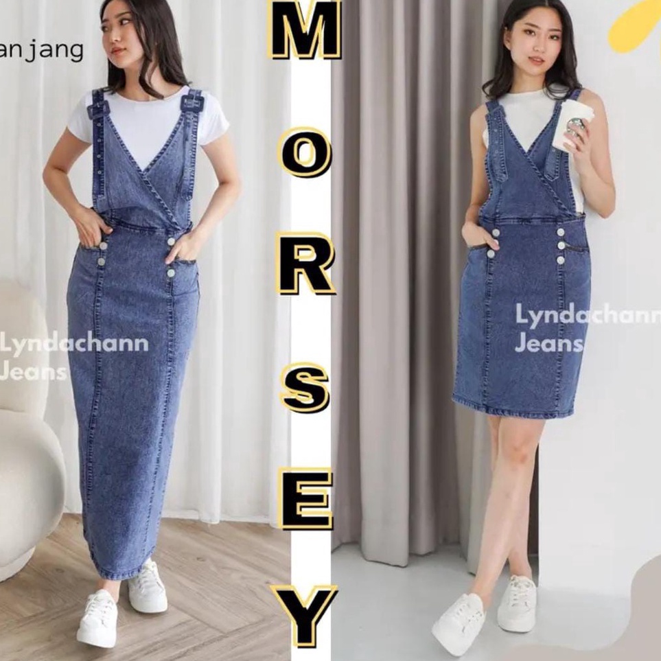 Laris FIRSTHAND  MORSEY OVERALL JEANS - baju kodok wanita kimmy overall