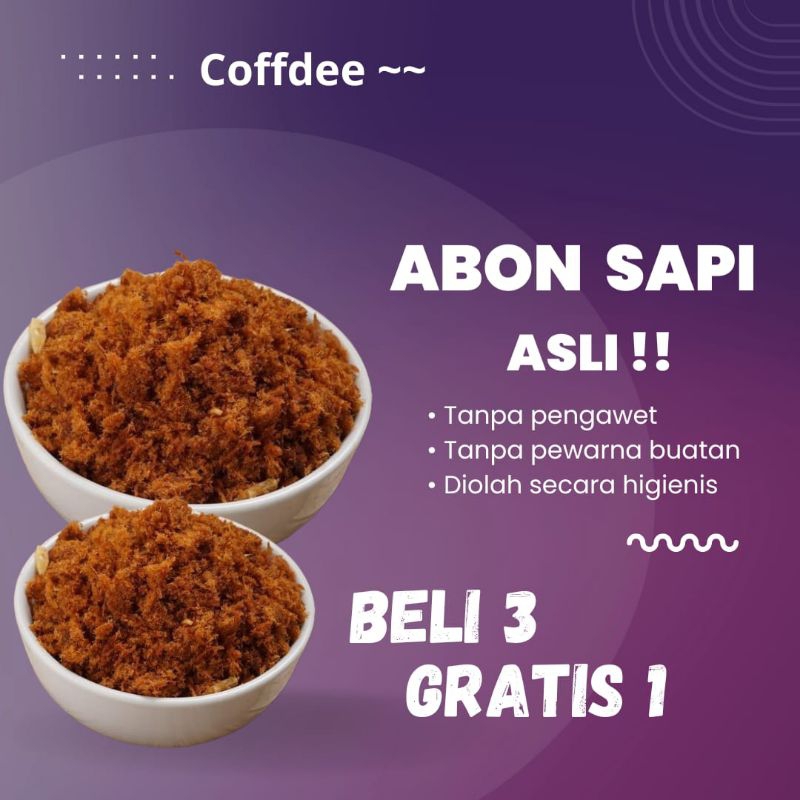 

PROMO BELI 3 GRATIS 1 ABON SAPI ASLI