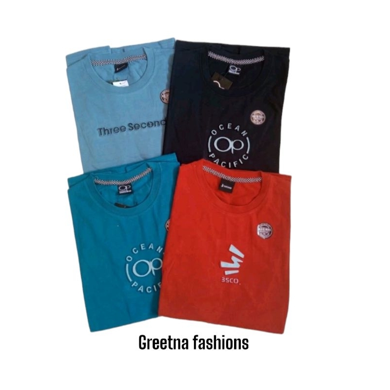 paket murah kaos distro branded 100rb 3 pcs Pria Wanita kaos polos sablon timbul / kaos polos / katu