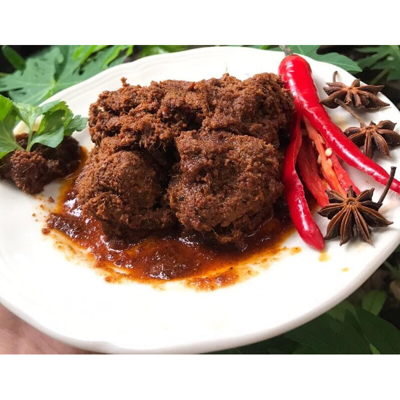 

Rendang Daging Asli Minang Padang Pariaman 250 gr Sari Rasso