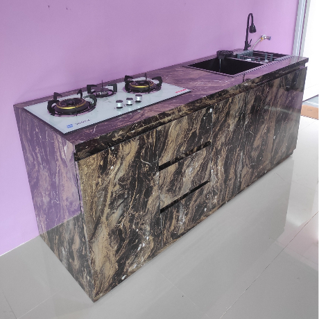 Kitchen Set Top Table Hpl/Kitchen Set Bawah/Kitchen Island/Meja dapur