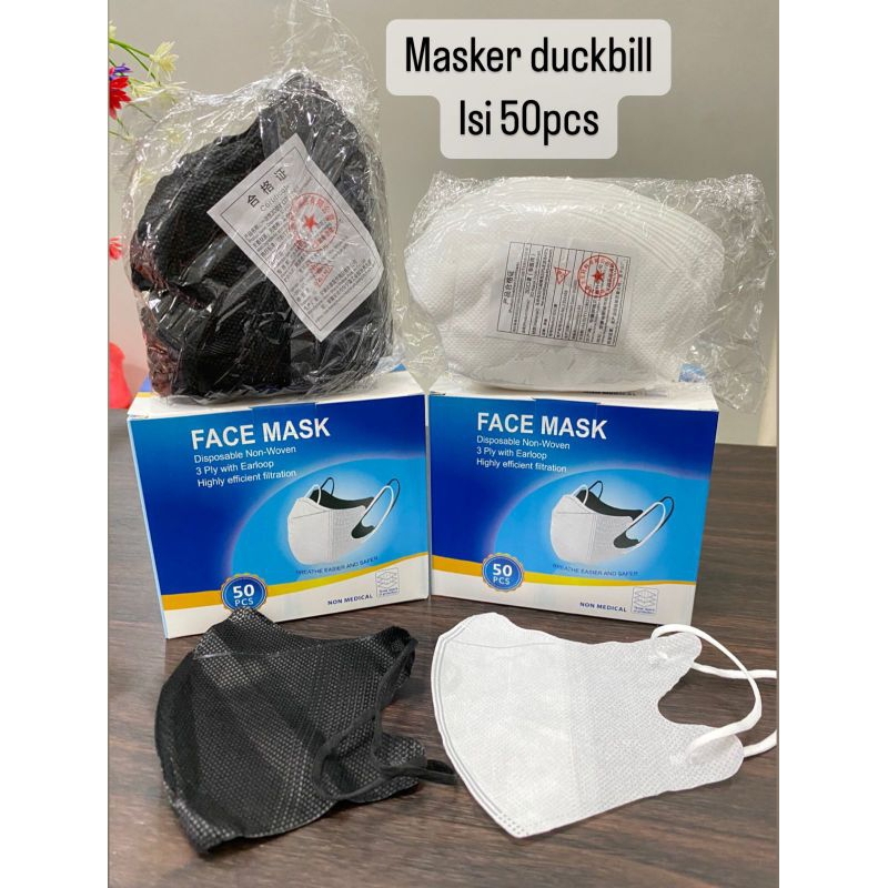 Masker Duckbill 50pcs
