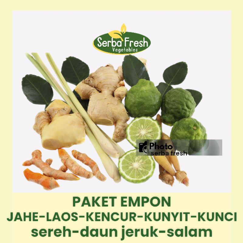 

JAHE LAOS KENCUR KUNYIT KUNCI SEREH DAUN JERUK SALAM