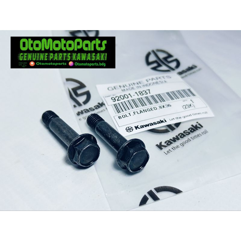 BAUT BRACKET KALIPER NINJA R RR SS 8X36 ORIGINAL 92001-1837