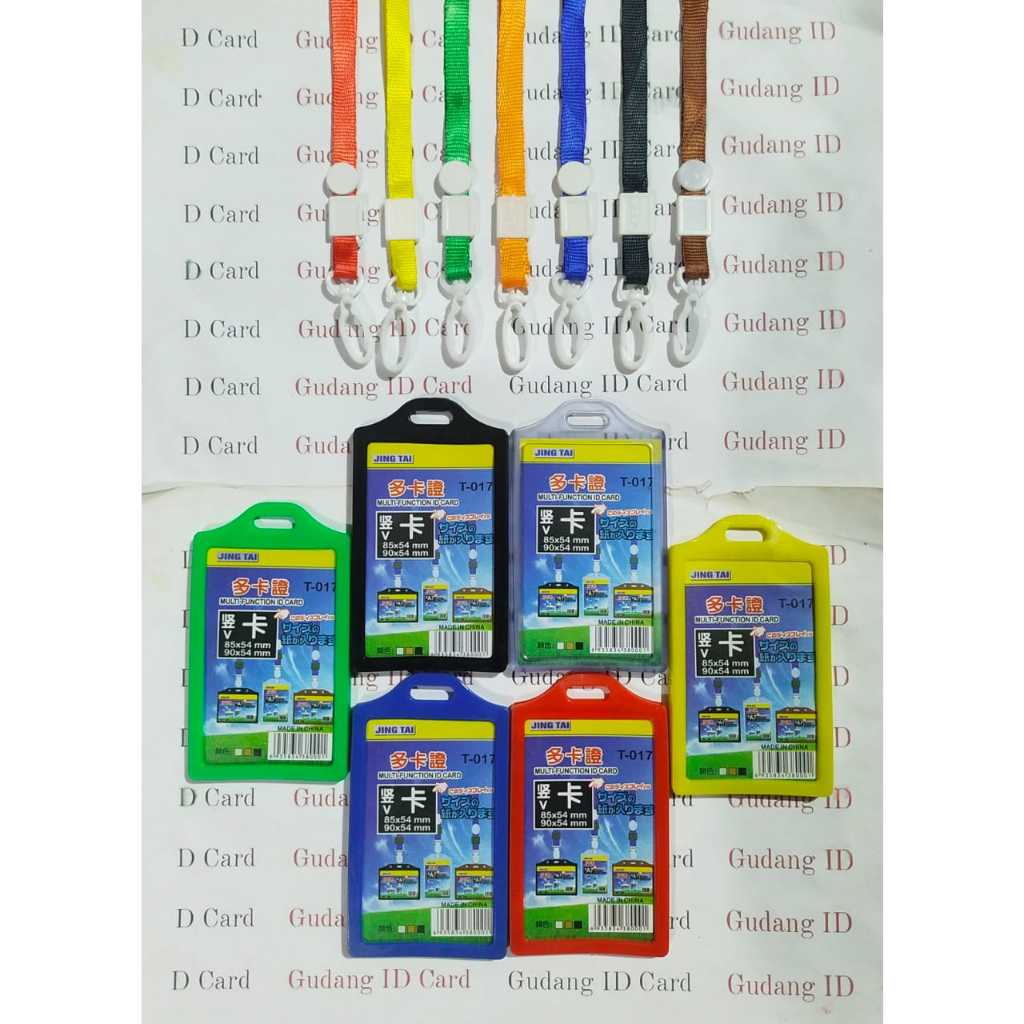 

Paket Tali Kait Impor Plastik 1CM + Casing JINGTAI T017V 2 Sisi DIRI