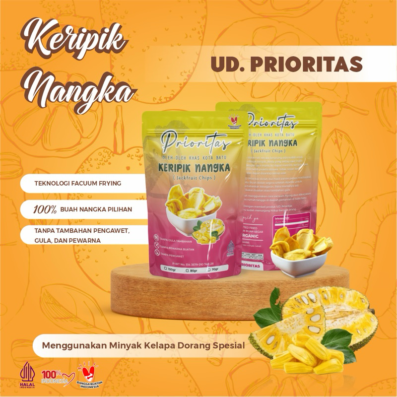 

kripik nangka 100gr isian grade A