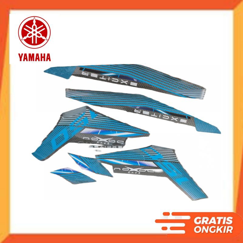 STRIPING MX KING 150 EXCITER Y15ZR SNIPER DOXOU TRANSPARAN