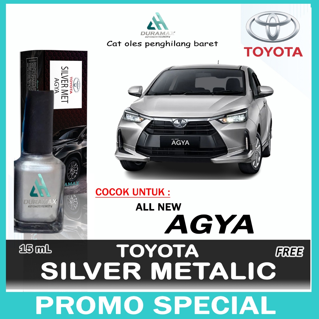 CAT OLES SILVER METALIC AGYA 2023 /AYLA 2023