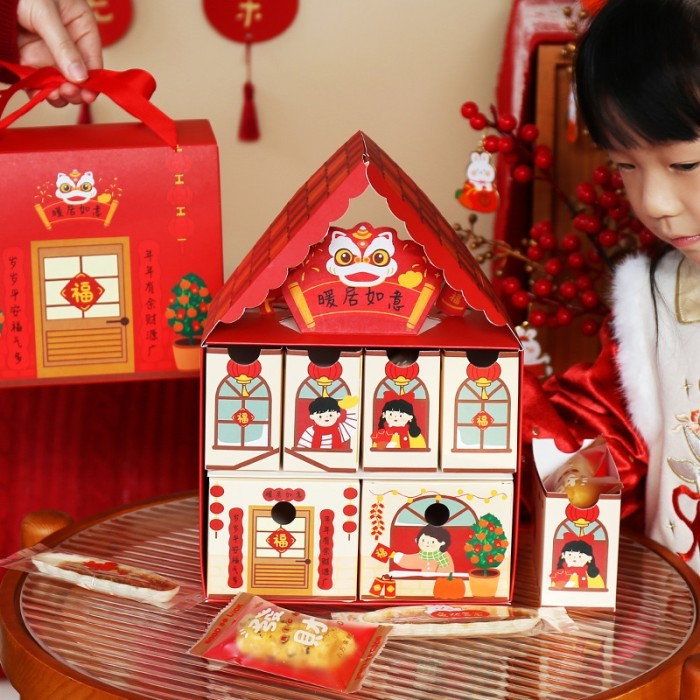 

Kotak Imlek kue kering /Kotak Hampers New Year/ Kotak Kue Nastar