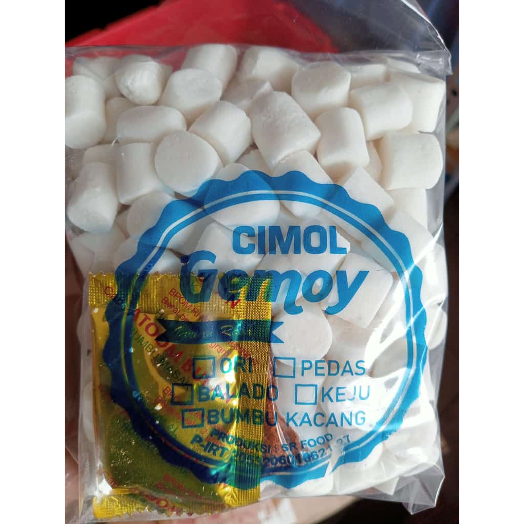 

Cimol Gemoy Cimoy Frozen Siap Goreng Isi 100 pcs Free Bumbu