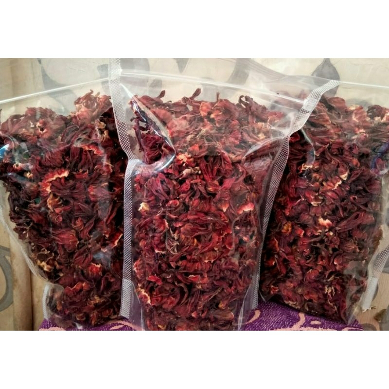 

Bunga Rosella merah kering 250grm