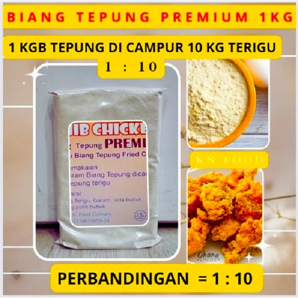 

BIANG TEPUNG PREMIUM BUMBU INTI TEPUNG FRIED CHICKEN