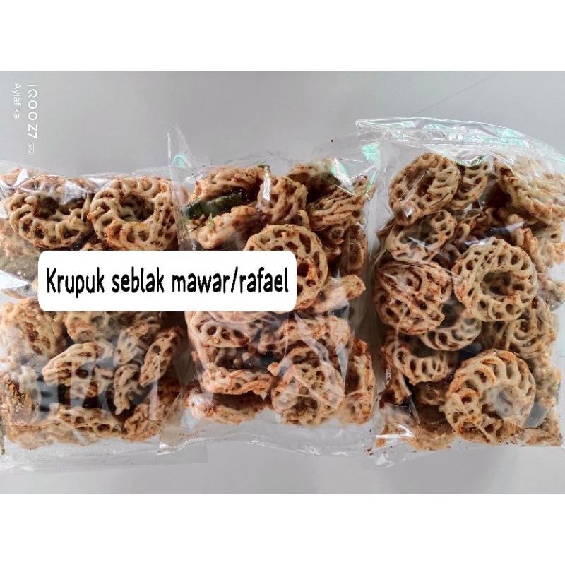 

kerupuk seblak mawar/seblak rafael