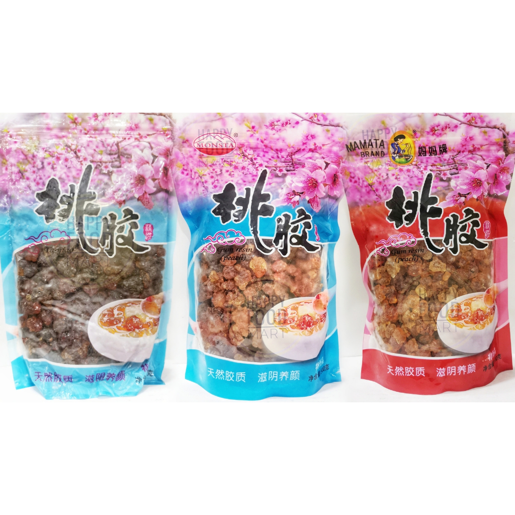 

[SALE] PEACH GUM 500G/TAO JIAO KOLAGEN/GETAH BUAH PERSIK/MAMATA COLLAGEN DESSERT/MONSTA RESIN PACK