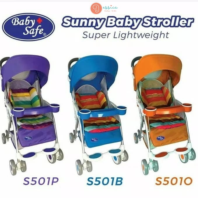 BABY SAFE Sunny Baby Stroller - Kereta Dorong Bayi
