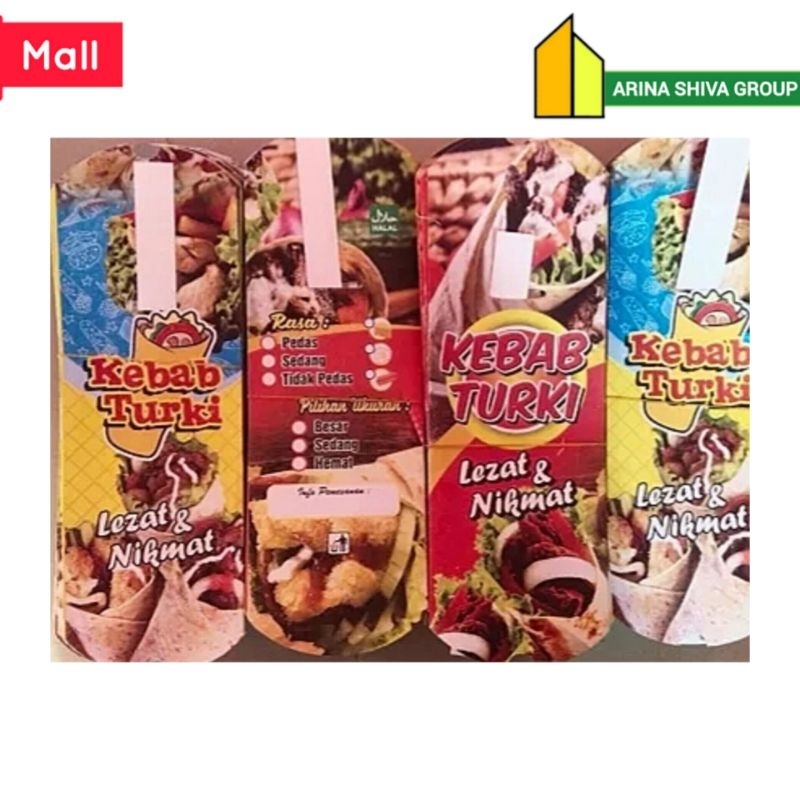 

KERTAS KEBAB TARIKAN BAHAN IVORI PUTIH UKURAN 24 × 9,2 CM HIGH QUALITY TEBAL PRODUK TERBARU | KOTAK KEBAB IVORI PUTIH KEKINIAN | DUS KEBAB VIRAL TIKTOK | KEMASAN KEBAB | BOX KEBAB 1 PCS MURAH | TOKO KEBAB OFFICIAL | SHIVACORP 8392