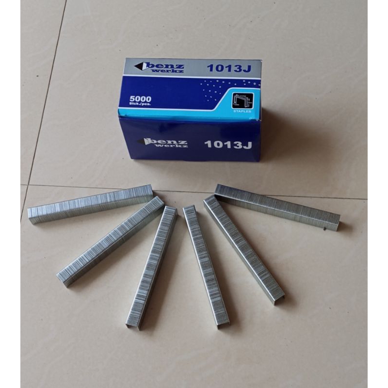 

BENZ 1013J ISI MESIN STAPLES PAKU TEMBAK U MATA NAILER GUN 1013J