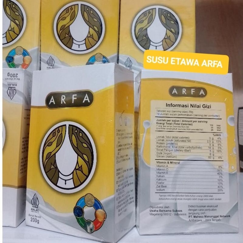 

SUSU KAMBING ETAWA PLUS COLLAGEN L-GLUTHATIONE DAN DNA SALMON ARFA