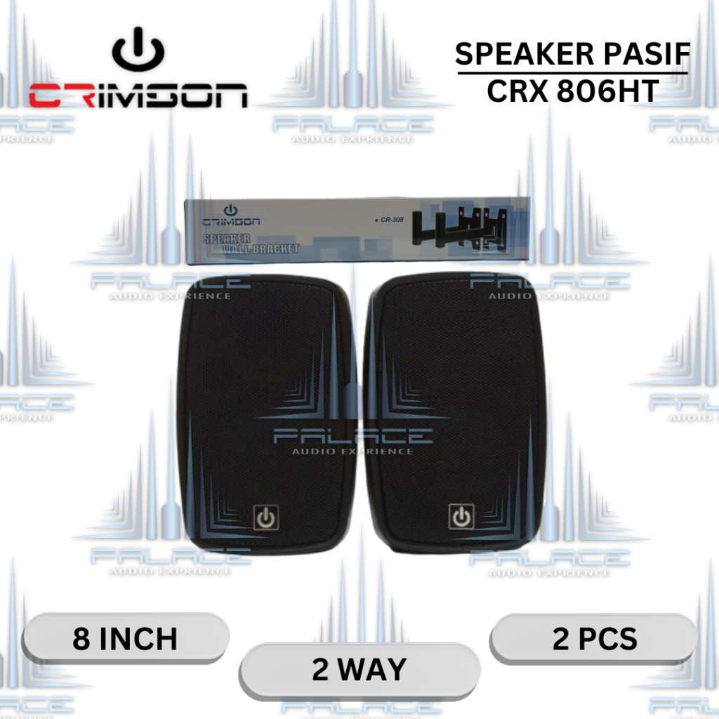 Speaker Pasif 8 Inch - Speaker Passive 8 Inch Crimson CRX 806HT Free Bracket