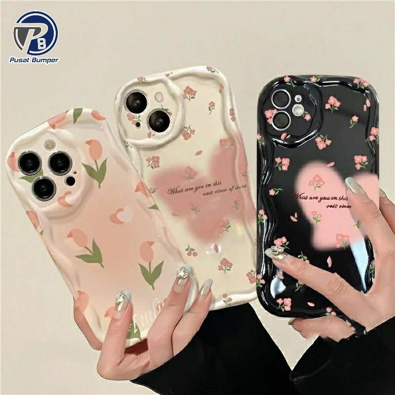 SS880 SOFTCASE SILIKON TULIP HEART FLOWER FOR SAMSUNG A07 J2 PRIME GRAND PRIME A02S A03S A03 CORE (2