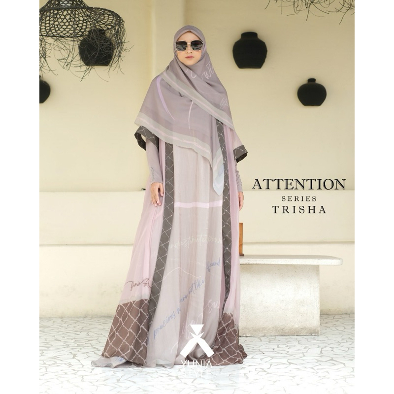 [YUNIA SYARI] Attention Series - Trisha set Bergo/Scarves