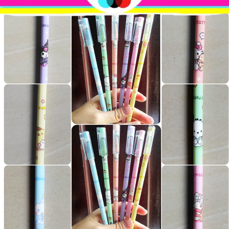

PULPEN PENGHAPUS TINTA HITAM SANRIO | PULPEN LUCU | DBEST | SANRIO