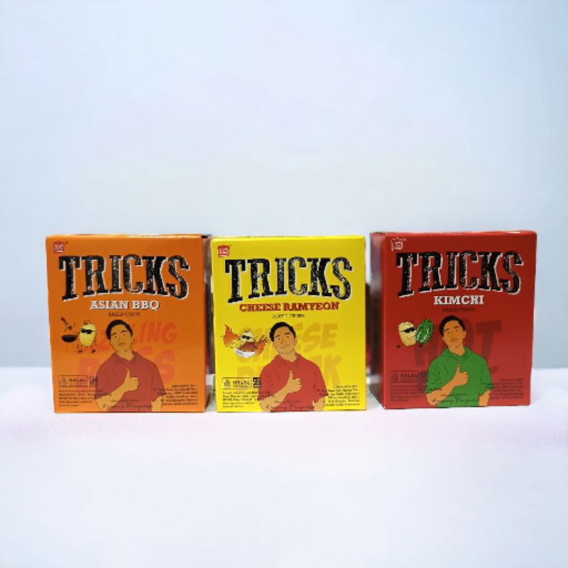 

Tricks Biskuit Kentang 4 x 15 gr