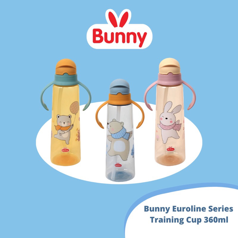Training cup lusty bunny / botol minum bayi