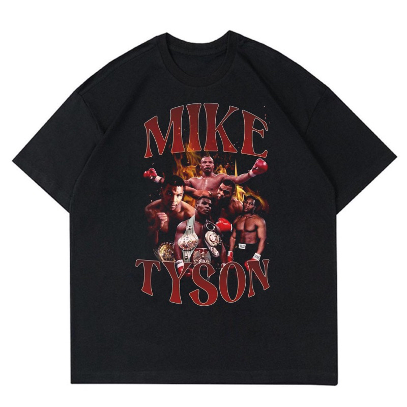 KAOS MIKE TYSON VINTAGE | T-SHIRT BAJU GAMBAR MIKE TYSON | KAOS MIKE TYSON