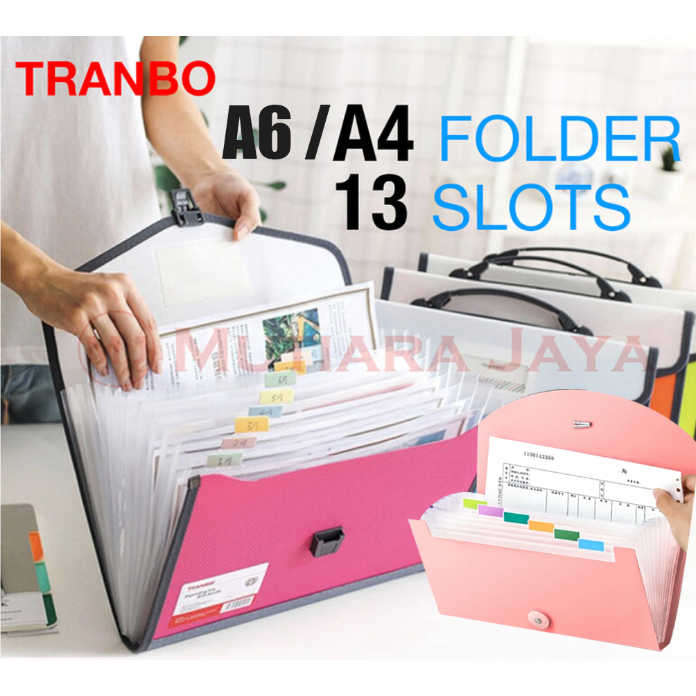 

Tas Dokumen Folder Kanvas A4 Map