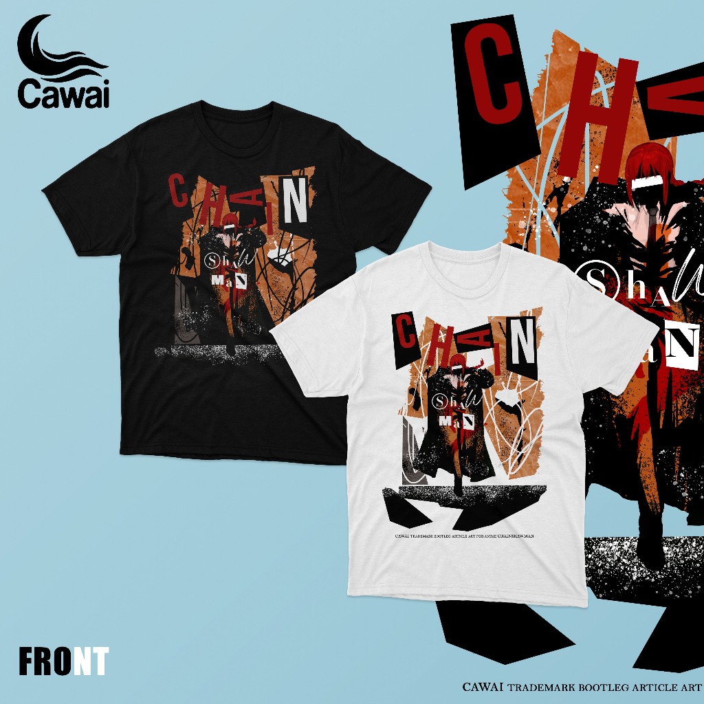 Cawai T-Shirt Makima Chansaw Man Unisex
