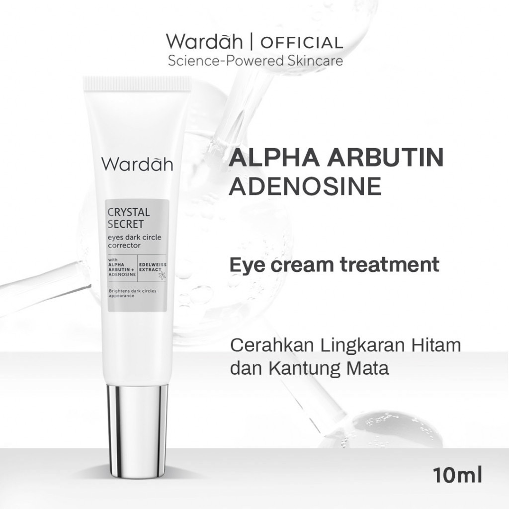 WARDAH Eye Care Indonesia / Perawatan Mata / Crystal Secret / Lightening / Acnederm / C-Defense / Re