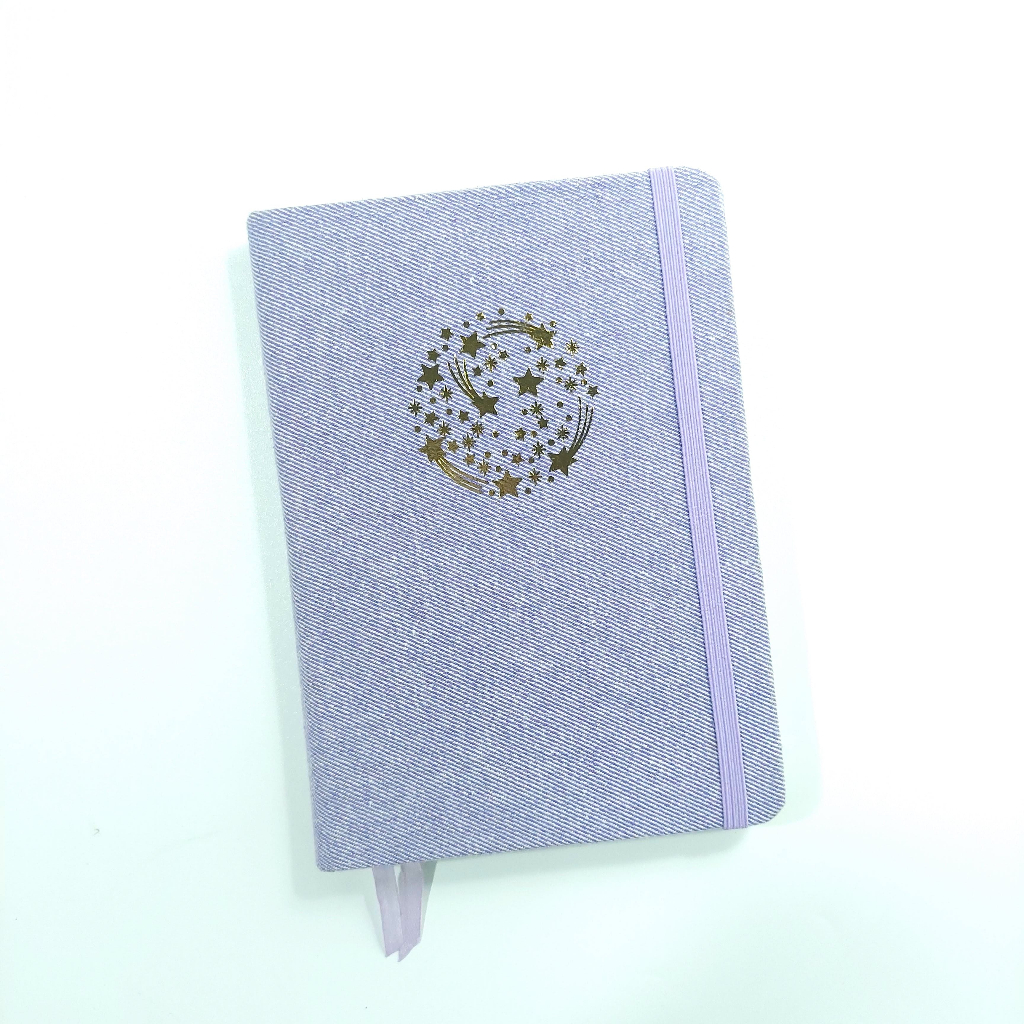 

Notebook A5 Paperlogy - Lavender Star Canvas Cover