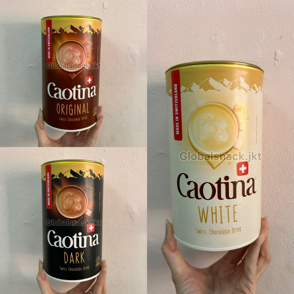 

Caotina Swiss Chocolate Drink Dark / Original / White Choco 500Gr