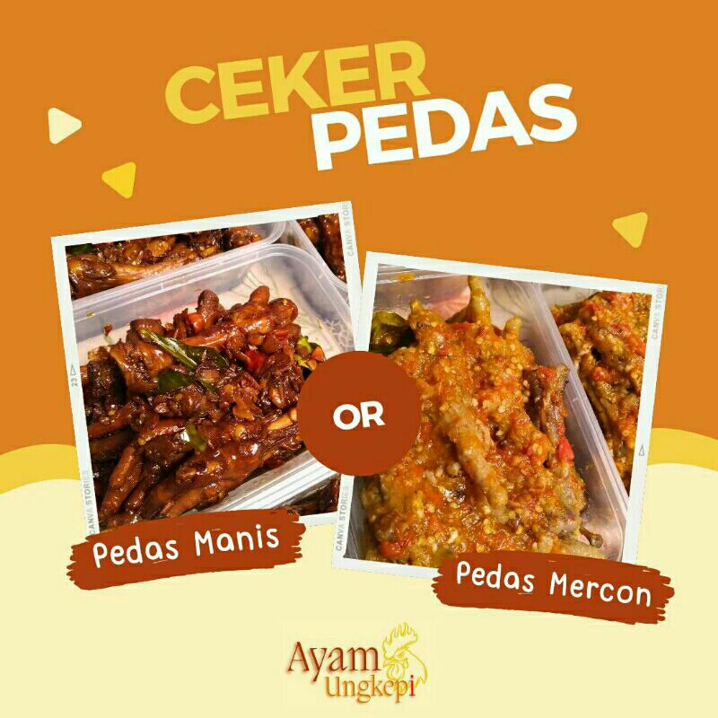 

Ceker Pedas Mercon & Pedas Manis