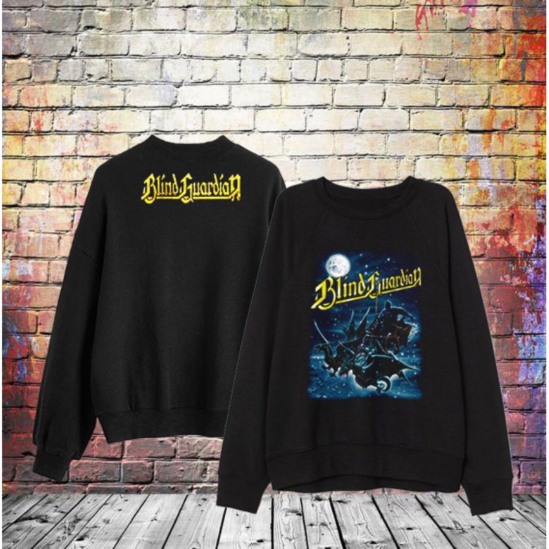Sweater crewneck band metal Blind Guardian
