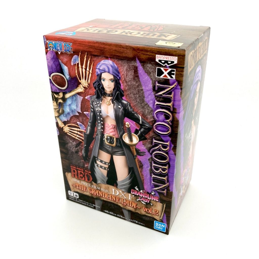 Bandai Spirits Bandai Namco Banpresto One Piece Film Red DXF The Grandline Lady Vol 2 Nico Robin Fig
